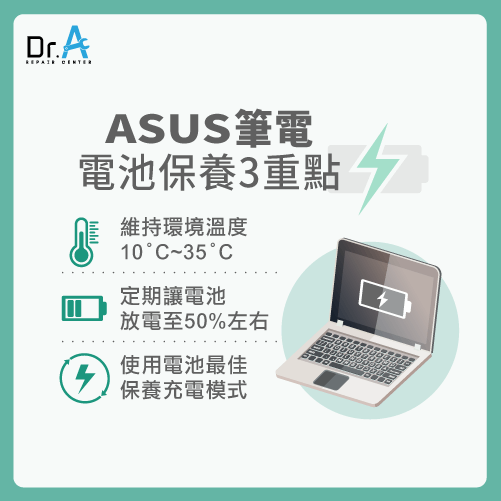 ASUS筆電電池保養-ASUS筆電換電池