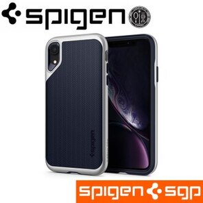 Spigen iPhone XR Neo Hybrid 複合式邊框保護殼 銀