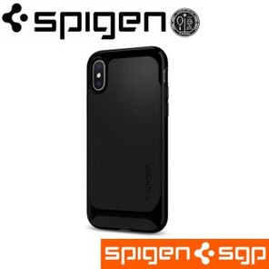 Spigen iPhone X Neo Hybrid 複合式邊框保護殼 耀石黑