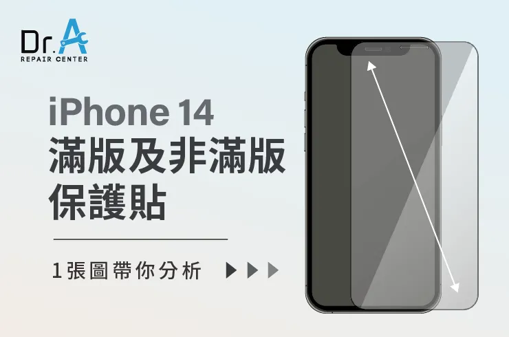 iPhone 14保護貼滿版非滿版有什麼差別-iPhone 14保護貼推薦