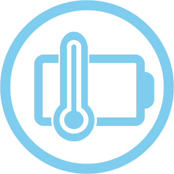 Mac電池工作環境的溫度高於35°C