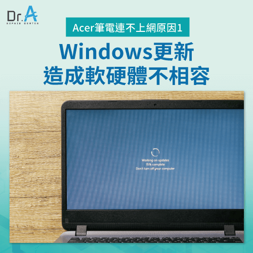 Windows更新導致軟硬體不相容-Acer筆電網路連不上