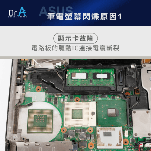 ASUS筆電螢幕閃爍原因-顯示卡故障,iphone維修,iphone換電池,iphone維修中心,台中iphone維修,台中iphone備份,台中mac重灌,台中mac維修,台中蘋果維修,台中Apple維修中心