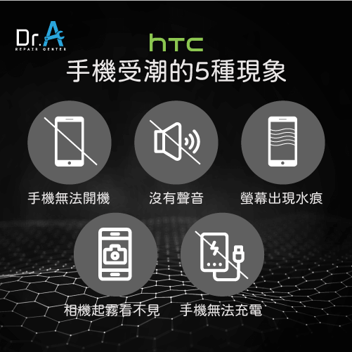 htc手機受潮現象-htc手機受潮