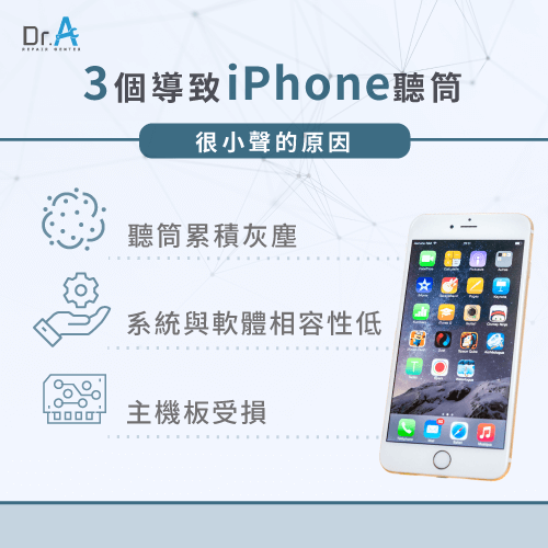 iPhone聽筒很小聲的3個原因-iPhone聽筒很小聲