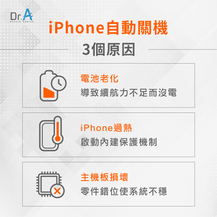 iPhone自動關機的3個原因-iPhone自動關機