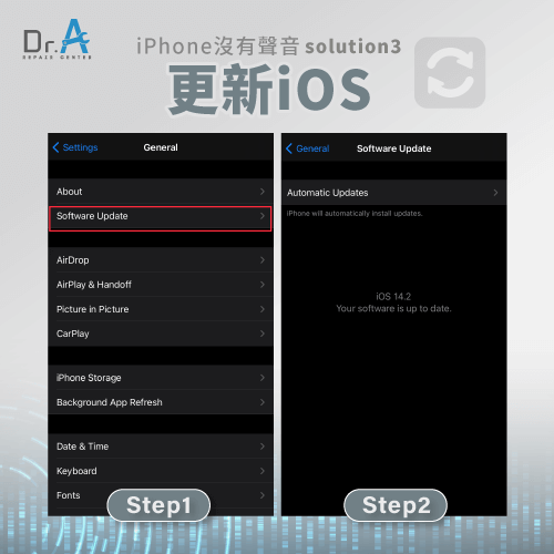 更新iOS-iPhone沒有聲音怎麼辦