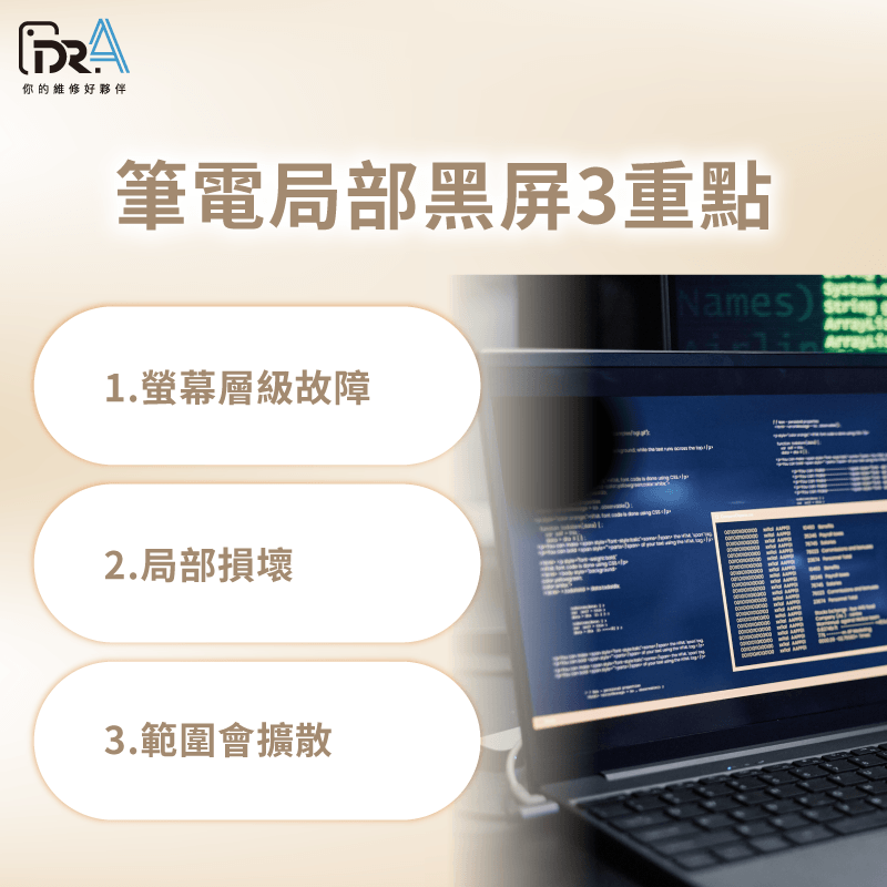 筆電螢幕黑屏 -筆電螢幕維修推薦
