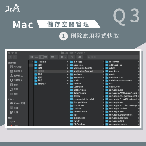 應用程式快取檔案清理-Mac儲存空間管理,iphone維修,iphone換電池,iphone維修中心,台中iphone維修,台中iphone備份,台中mac重灌,台中mac維修,台中蘋果維修,台中Apple維修中心