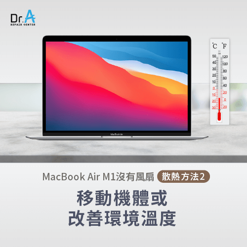 調降環境溫度幫助散熱-MacBook Air M1沒有風扇