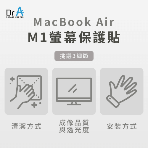 MacBook Air M1螢幕保護貼挑選3細節-MacBook Air M1螢幕保護貼怎麼選