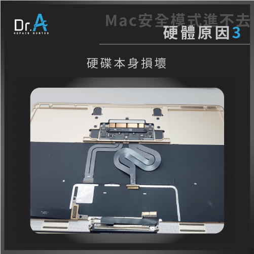 Mac安全模式進不去-硬碟損壞