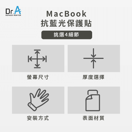 MacBook抗藍光保護貼挑選4細節-MacBook抗藍光保護貼推薦