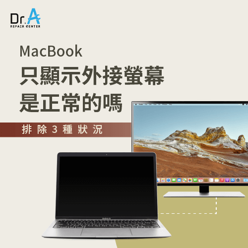 MacBook只顯示外接螢幕-MacBook外接螢幕
