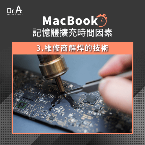 是否有專業的解焊技術-MacBook記憶體擴充要多久時間