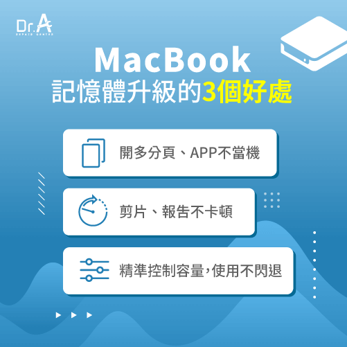 升級記憶體的3個好處-MacBook升級記憶體有必要嗎