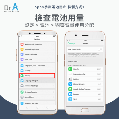 檢查電池用量分配-oppo手機電池壽命怎麼看