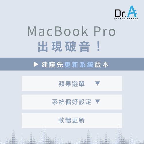 MacBook Pro Retina喇叭破音-更新MacBook系統版本