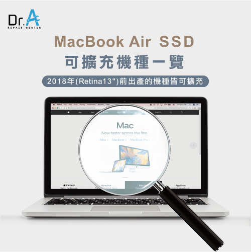MacBook Air SSD擴充-MacBook 升級硬碟