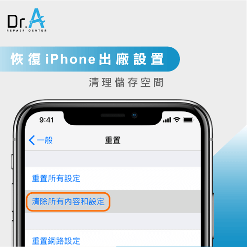 恢復iPhone出廠設置-iPhone畫面全黑