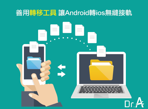 善用轉移工具，anfdroid換ios沒煩惱-iphone維修推薦Dr.A,iphone維修,iphone換電池,iphone維修中心,台中iphone維修,台中iphone備份,台中mac重灌,台中mac維修,台中蘋果維修,台中Apple維修中心