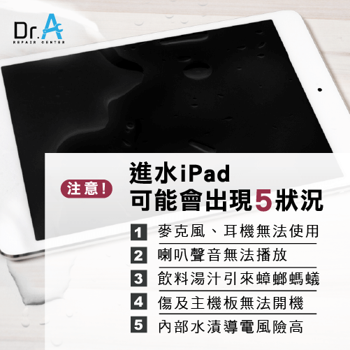 iPad進水狀況-iPad進水怎麼辦,iphone維修,iphone換電池,iphone維修中心,台中iphone維修,台中iphone備份,台中mac重灌,台中mac維修,台中蘋果維修,台中Apple維修中心