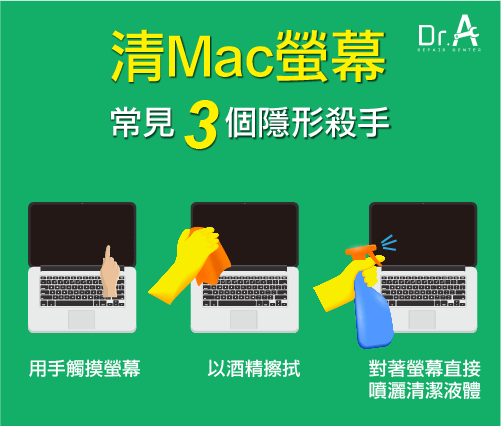 Mac螢幕清潔3錯誤習慣-Mac螢幕擦拭,iphone維修,iphone換電池,iphone維修中心,台中iphone維修,台中iphone備份,台中mac重灌,台中mac維修,台中蘋果維修,台中Apple維修中心